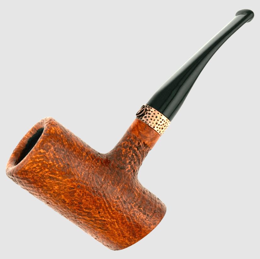 Erik Nording Copperhead Poker Pipe Sandblast - Click Image to Close